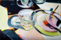 Öl auf Nessel 30 x 45 cm