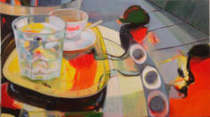 Öl auf Nessel 80 x 140 cm