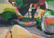 Öl auf Nessel 50 x 70 cm