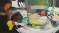 Öl auf Nessel 80x140