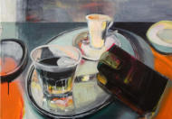 Öl auf Nessel  50 x 70 cm