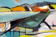 Öl auf Nessel 45 x 30 cm