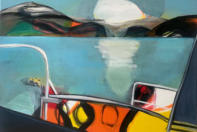 Öl auf Nessel 50 x 70 cm