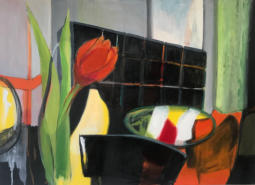 Öl auf Nessel 75 x 105