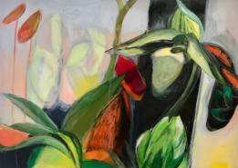 Öl auf Nessel 75 x 105